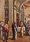 Jan Van Scorel Canvas Paintings - Presentation of Jesus in the Temple